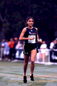 Lake Braddock's Erin Swain at the national finals in 1999. Photo: Courtesy of Footlocker