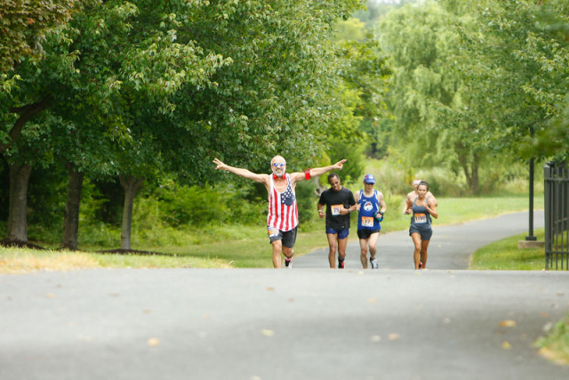 The Riley's Rumble hills don't bother Ismail Tekin. Photo: Dan Reichmann