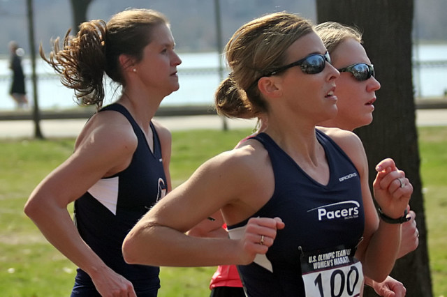 Kristin Henehan at the Olympic Trials. Photo:  Tony Yang