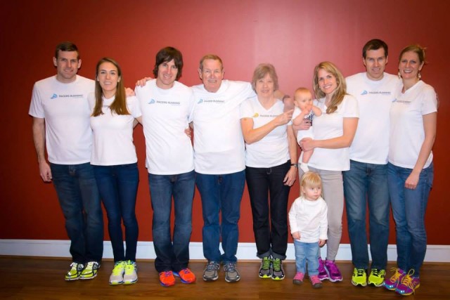 The Farley family: John, Julie Culley and husband Chris, Mr. Farley, wife Adrian, granddaughters Edie and Nora, Denise, Brian and wife Tara.