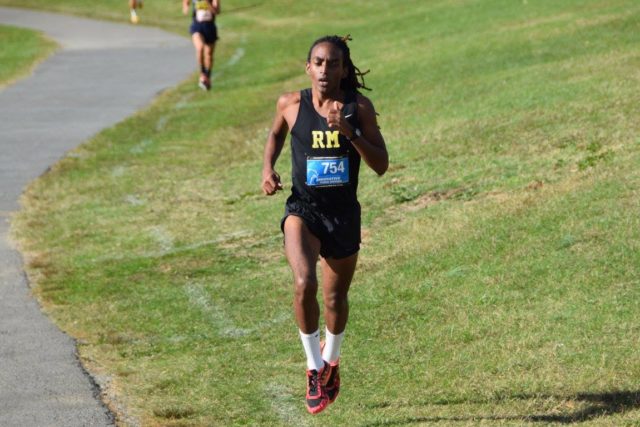 Rohann Asfaw at the Montgomery County Championships. Photo: Charlie Ban