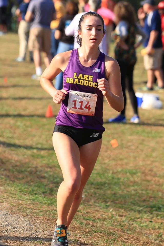 Samanta Schwers at the the Northern Region meet. Photo: Ed Lull