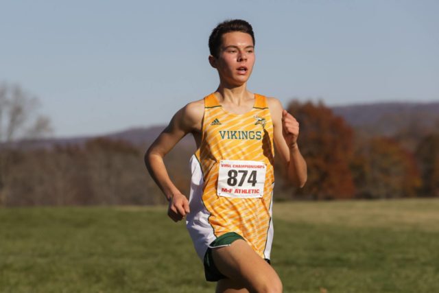Peter Morris at the Virginia state championships. Photo: Bruce Buckley