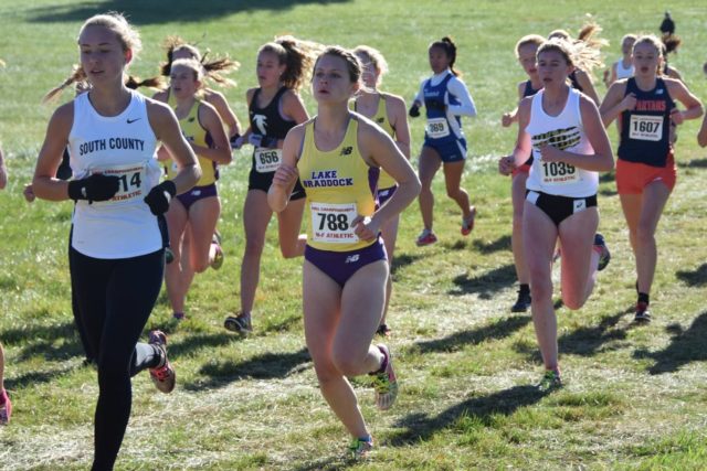 Taylor Kitchen at the Virginia state meet. Photo: Charlie Ban