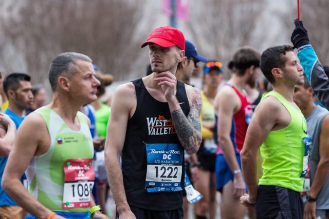 Rock 'n' Roll D.C. runners await the start of the 2016 race. Photo: Dustin Whitlow/DWhit Photography