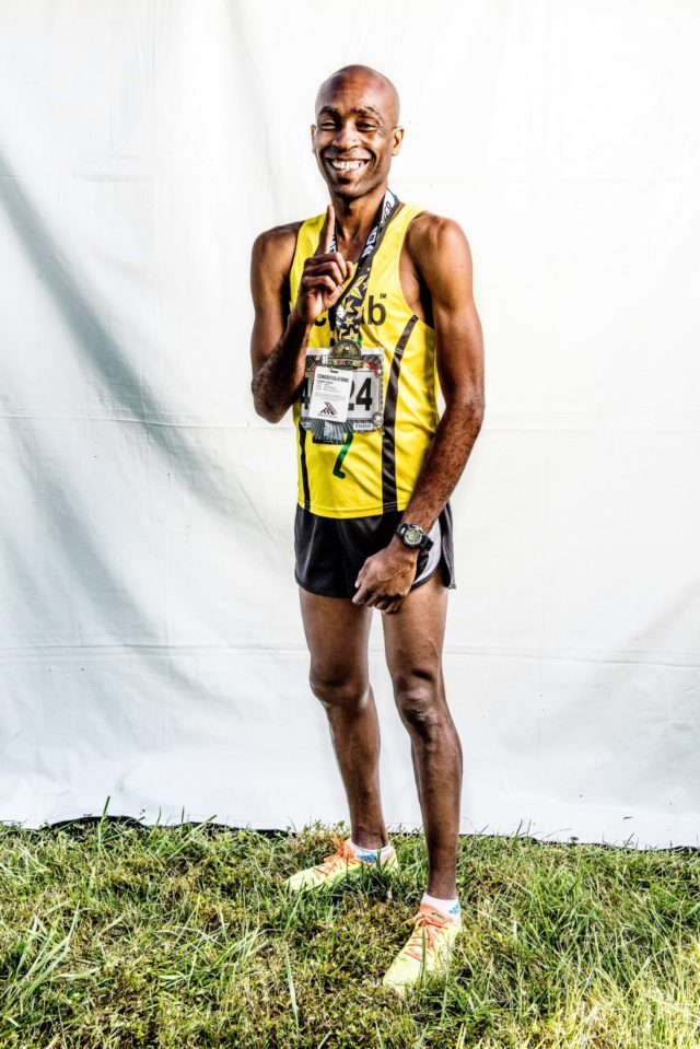 Photo By Doug Stroud Denzel Ramirez of Phoenix, AZ took top honors in the 2017 Marine Corps Marathon 10K finishing in first place for men with a time of 32:17. "I feel great, that is the fastest I have ever run in a 10K". "It's more of community thing for me, I use it [sic] running to enhance my professionalism, I don't have an actual goal, I do it for fun like any other person, it's form of dedication, to help clear your mind and your soul.